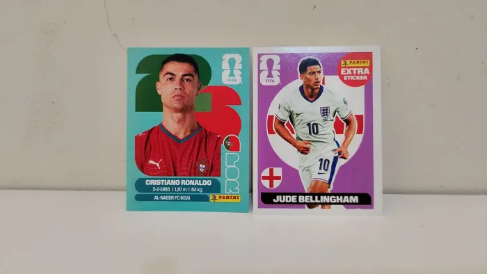 Lote 2 figurinhas da copa 2026