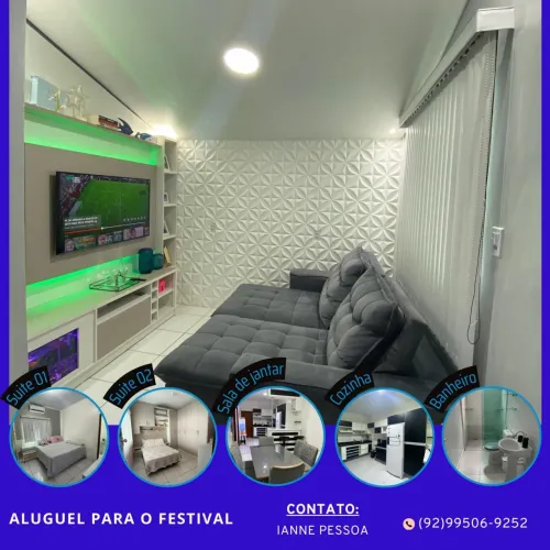 Aluguel de temporada - Festival de Parintins