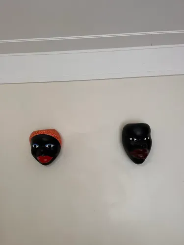 Rosto casal africanos