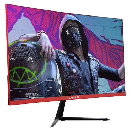 Monitor Gamer Bluecase 24´, Curvo, Full HD, HDMI/Display Port, VA, 165Hz 1ms - FreeSync