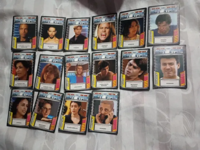 Kit 16 Cards Novela Os Mutantes Record TV