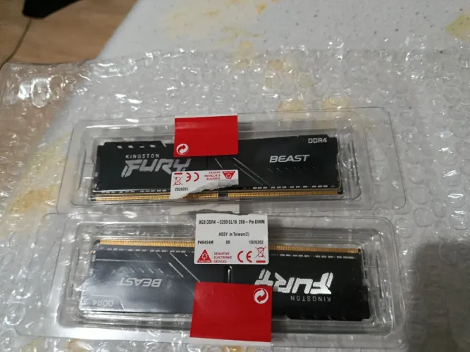 Memória Ram Hyperx Fury 16gb (2x8gb) Ddr4