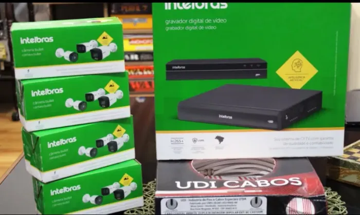 KIT de monitoramento pronto para instalação
