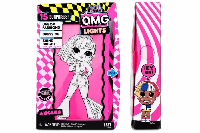 Boneca LOL Surprise OMG Lights Angles - 15 Surpresas