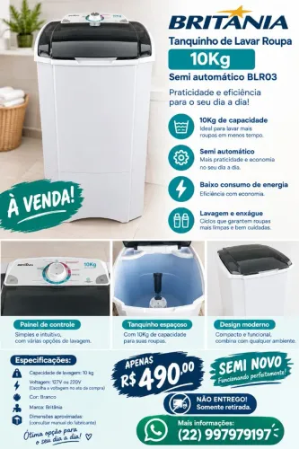 Vendo Tanquinho