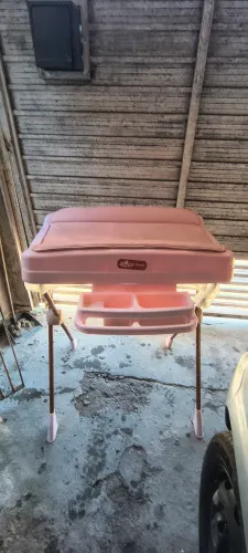 Suporte com trocador Burigotto + 2 tv + tanque duplo