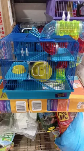 Gaiola com Tubos para hamster e roedores , a pronta entrega!