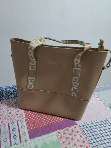 Bolsa Tote Colcci Logo Alça Ombro