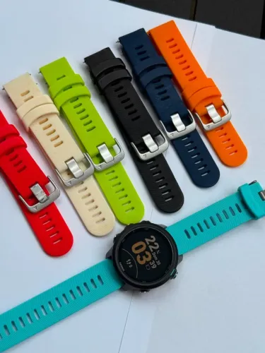 Relógio Garmin Forerunner 245 Music Aqua Excelente Estado + pulseiras