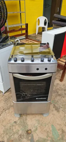 fogao inox 4 bocas manual usado ENTREGA GRÁTIS