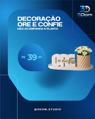 DECORAÇÃO ORE E CONFIE