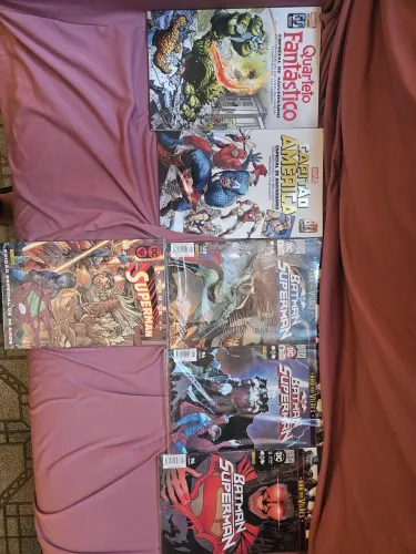 Hqs, livros, Coleção Heróis Diversos Marvel e DC, hqs de coleção 