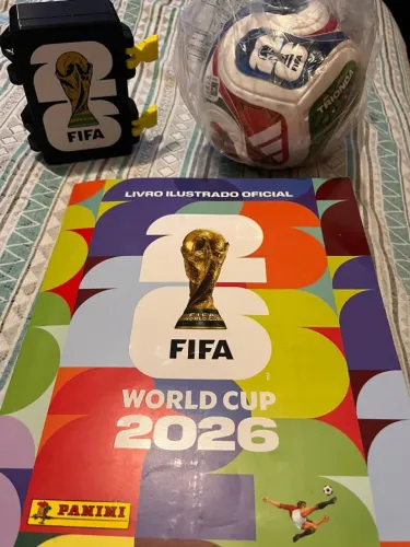 Álbum Copa do Mundo Completo + Brindes + Figurinhas do Neymar!