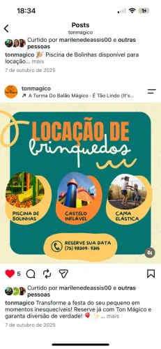 ALUGUEI DE BRINQUEDOS
