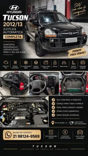 Hyundai Tucson 2.0 16V Flex Aut. 2013