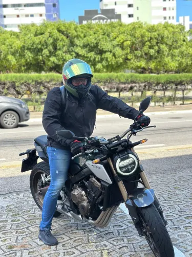 Jaqueta motociclista x11 com proteção