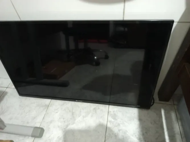 Smart tv vision 43 polegadas com defeito
