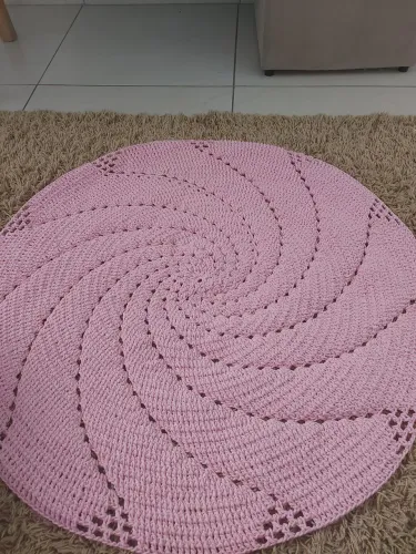 Tapete Rosa bebê