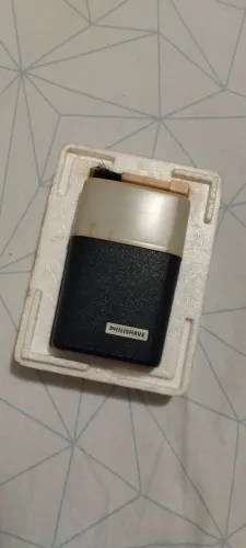 Barbeador Vintage Philips Philishave a pilha 