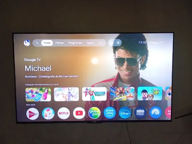 Tv Smart 55 polegadas 4K TCL. Nova