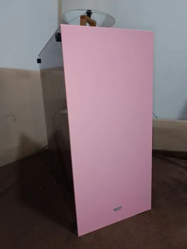 Gabinete rosa Pc gamer - 4 Fans