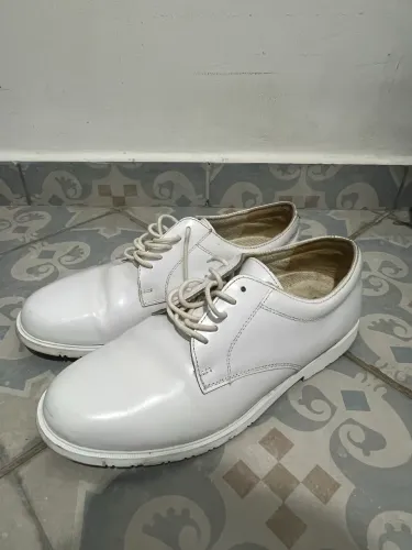 Sapato Masculino Estilo Marinheiro Vulcasul - Branco - Nº 41
