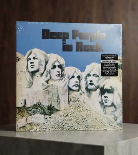 LP Deep Purple - Deep Purple in Rock | Vinil Importado Lacrado 180g