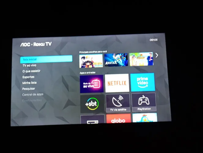 vendo TV AOC Roku 32 polegadas
