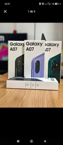 Celular Samsung Galaxy A07 128GB novo lacrado promoção entrego
