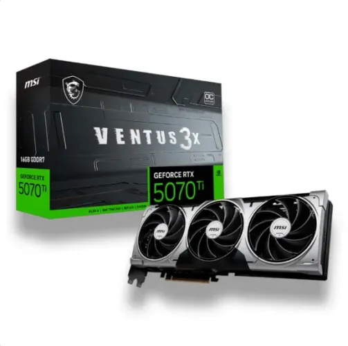 PLACA DE VIDEO RTX 5070 TI 16GB MSI VENTUS 3X