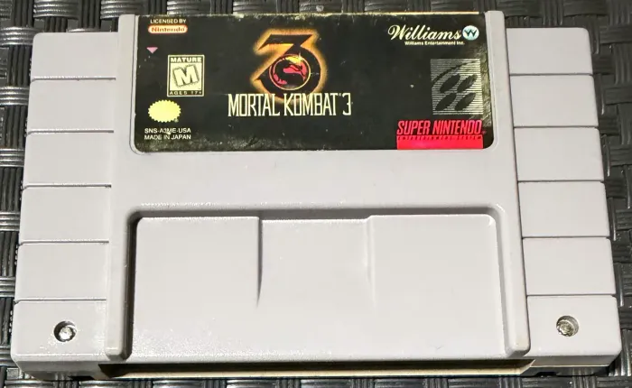 Mortal Kombat 3 Original SNES Americano Super Nintendo