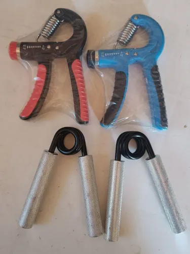 Kit 2handgrip ajustável 60kg / handgrip 300LB / Handgrip 350LB