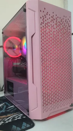 Gabinete Aerocool Trinity Rosa 