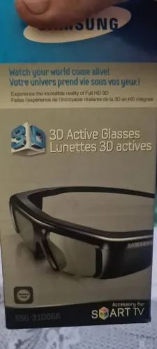 2 oculos 3d para tv sansung
