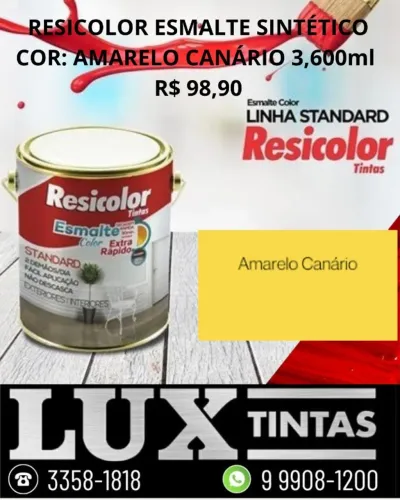 Tinta Esmalte Sintético Resicolor