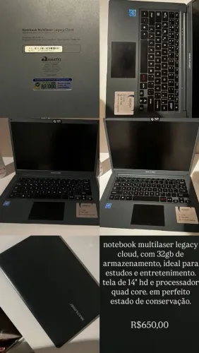 Notebook Multilaser