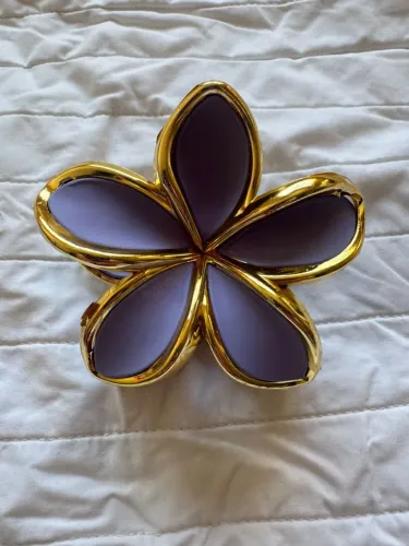 Prendedor de cabelo Grande flor