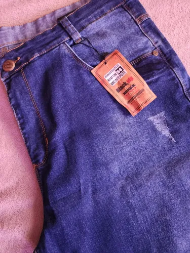 Bermuda jeans masculina XG