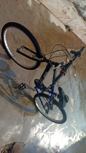 Bike parada sem uso