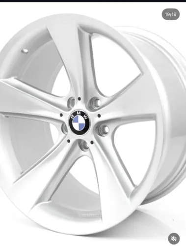 jogo de rodas bmw  5x120 style 128 aro 19 tala 9 e 10 concavas