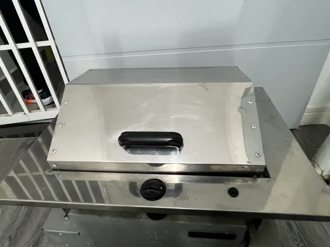 Churrasqueira Elétrica de Embutir em Inox