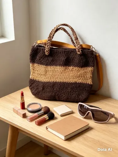 Bolsa de crochê