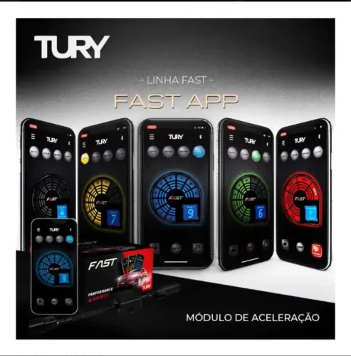 MODULO ACELERADOR TURY FAST BLUETOOTH/linha Peugeot-Citroën