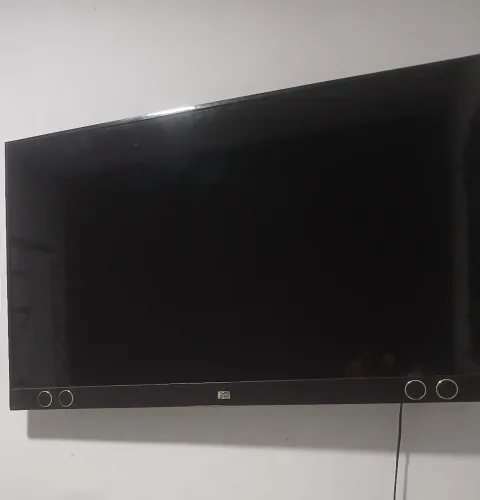 tv 55 polegadas, defeito no led