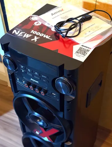 Amvox ACA 1000 New X 1000W RMS Bluetooth - Estado de Nova