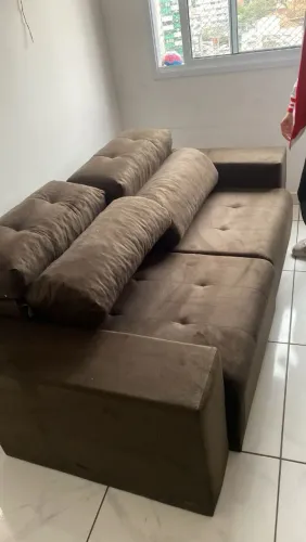 SOFA RETRATIL RECLINÁVEL 2MT FRETE GRÁTIS PROMOÇÃO