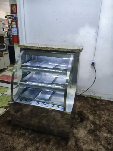 Balcão Quente para Salgados - Inox
