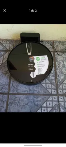 Aspirador Robô Philco PAS26P completo.