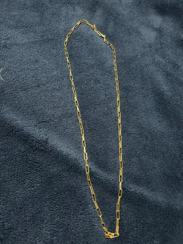 Cordão banhado a ouro