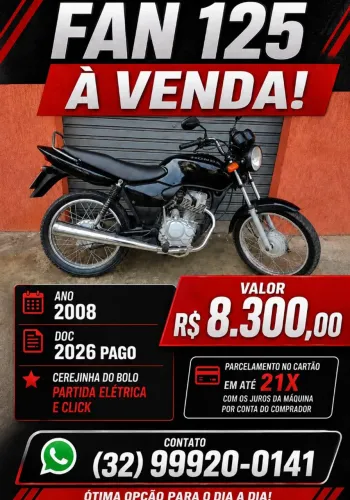 Vendo Fan 125 2008